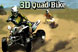 Course de Quad en 3D course en vtt/quad